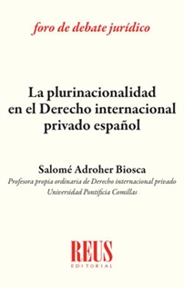 Books Frontpage La plurinacionalidad en Derecho internacional privado español