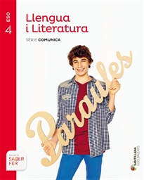 Books Frontpage Llengua I Literatura Serie Comunica 4 Eso Saber Fer