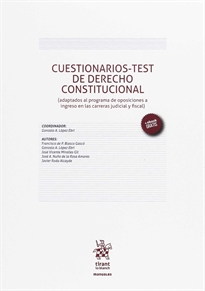 Books Frontpage Cuestionarios test de derecho constitucional