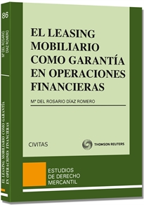 Books Frontpage El Leasing Mobiliario como garantía en operaciones financieras