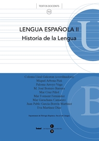 Books Frontpage Lengua española II Historia de la lengua