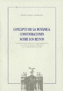 Books Frontpage Concepto de la Botánica. Consideraciones sobre los reinos
