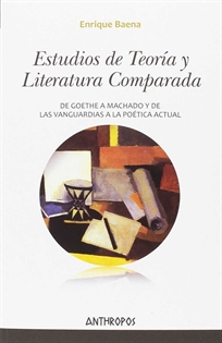 Books Frontpage Estudios De Teoría Y Literatura Comparada