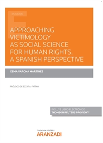 Books Frontpage Approaching Victimology as social science for Human rights a Spanish perspective  (Papel + e-book)