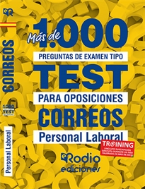 Books Frontpage Correos. Personal Laboral. Más de 1.000 preguntas tipo test para oposiciones.