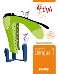 Books Frontpage Llengua 1 EP - lletra impremta - Activa. ProDigi (Comunitat Valenciana)