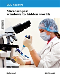 Books Frontpage Clil Readers Level III Pri Microscopes. Windows To Hidden Words