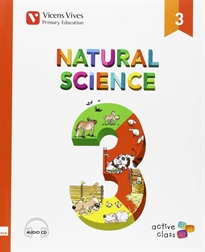 Books Frontpage Natural Science 3 + Cd (active Class) Andalucia