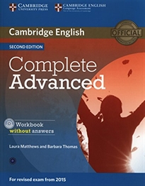 Books Frontpage Complete Advanced Workbook without Answers with Audio CD 2nd Edition