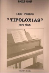 Books Frontpage Tipoloxias para piano. Libro primero