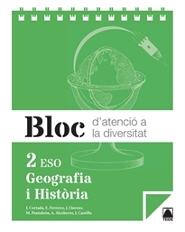 Books Frontpage Bloc d'atenció a la diversitat. Geografia i història 2n ESO - ed. 2016