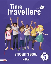 Books Frontpage Time Travellers 5 Red Student's Book English 5 Primaria