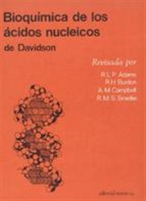 Books Frontpage Bioquímica de los ácidos nucleicos de Davidson
