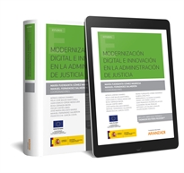 Books Frontpage Modernización digital e innovación en la administración de justicia (Papel + e-book)