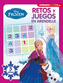 Books Frontpage Frozen. Retos y juegos en Arendelle (5 años) (Disney. Actividades)