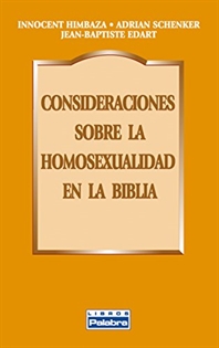 Books Frontpage Consideraciones sobre la homosexualidad en la Biblia