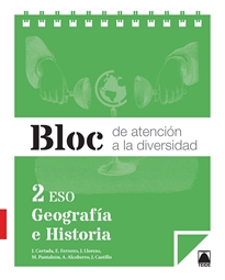 Books Frontpage Bloc de atención a la diversidad. Geografía e historia 2 ESO