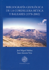 Books Frontpage Bibliografía geológica de la  Cordillera Bética y Bareales (1978-2002)