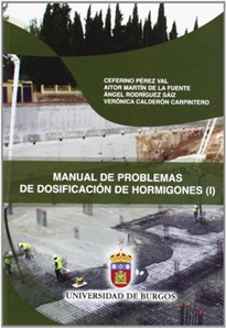 Books Frontpage Manual de problemas de dosificación de hormigones (I)