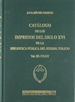 Front pageCatálogo de los impresos del siglo XVI. Vol. III: ch-ey