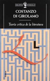 Books Frontpage Teoría crítica de la literatura