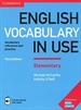 Front pageEnglish Vocabulary in Use Elementary Book with Answers and Enhanced eBook