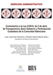 Front pageComentarios a la Ley 2/2015, de 2 de abril, de Transparencia, Buen Gobierno y Participación Ciudadana de la Comunitat Valenciana