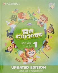 Books Frontpage Be Curious Level 1 Pupil's Book with eBook Updated