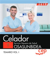 Books Frontpage Celador. Servicio Navarro de Salud. OSASUNBIDEA. Temario Vol.I