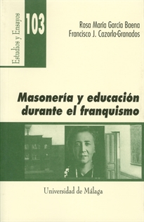 Books Frontpage Masonería y educación durante el franquismo