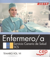 Books Frontpage Enfermero/a. Servicio Canario de Salud. SCS. Temario Vol. VII