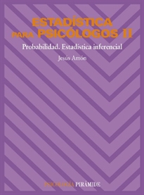 Books Frontpage Estadística para psicólogos II