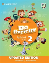 Books Frontpage Be Curious Level 2 Pupil's Book with eBook Updated