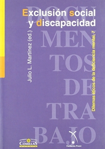 Books Frontpage Exclusión social y discapacidad