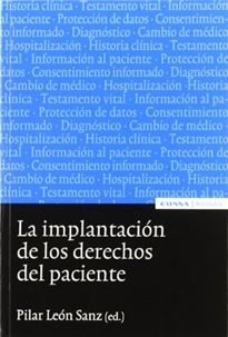Books Frontpage La implantación de los derechos del paciente