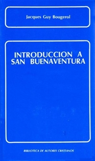 Books Frontpage Introducción a San Buenaventura