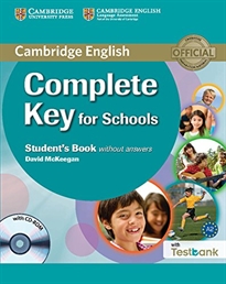 Books Frontpage Complete Key for Schools Student's Book without Answers with CD-ROM with Testbank