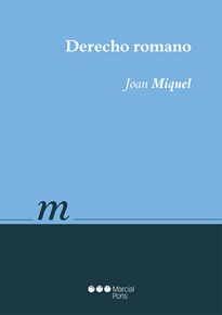 Books Frontpage Derecho romano