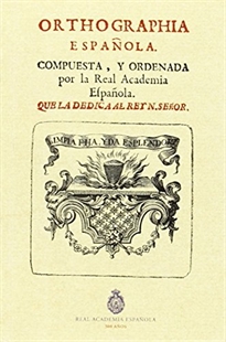 Books Frontpage Ortographia española