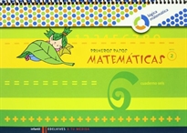 Books Frontpage Primeros Pasos cuaderno 6 Matemáticas (Nivel 2)