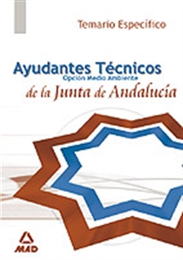 Books Frontpage Ayudantes tecnicos de medio ambiente de la junta de andalucia. Temario.
