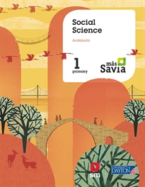 Books Frontpage Social science. 1 Primary. Más Savia. Andalucía