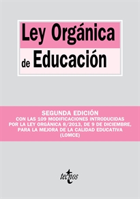Books Frontpage Ley Orgánica de Educación