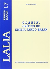 Books Frontpage Clarín, crítico de Emilia Pardo Bazán