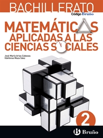Books Frontpage Código Bruño Matemáticas Aplicadas a las Ciencias Sociales 2 Bachillerato