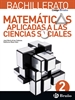 Front pageCódigo Bruño Matemáticas Aplicadas a las Ciencias Sociales 2 Bachillerato