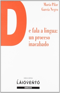 Books Frontpage De fala a lingua, un proceso inacabado