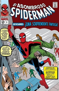 Books Frontpage Biblioteca marvel el asombroso spiderman 1. 1962-63: amazing fantasy 15, amazing spider-man 1-4, str