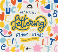 Books Frontpage Manual de lettering para niños y niñas