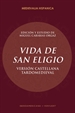 Front pageVida de San Eligio